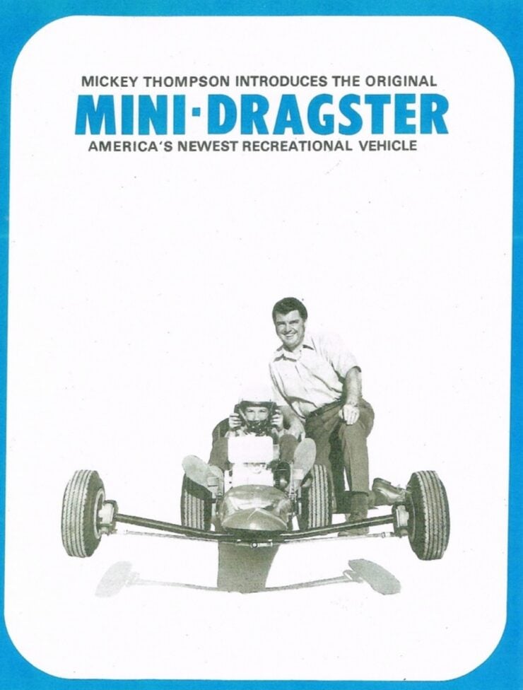 Mickey Thompson Mini Dragster Brochure