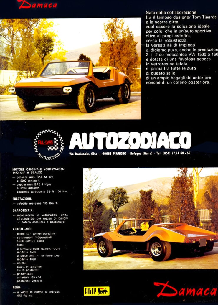 Autozodiaco Damaca Brochure