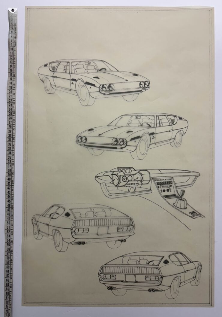 Bertone Italdesign Michelotti Blueprints 1