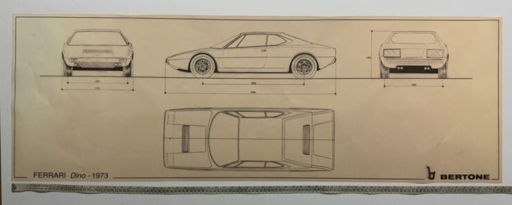 Bertone Italdesign Michelotti Blueprints 12