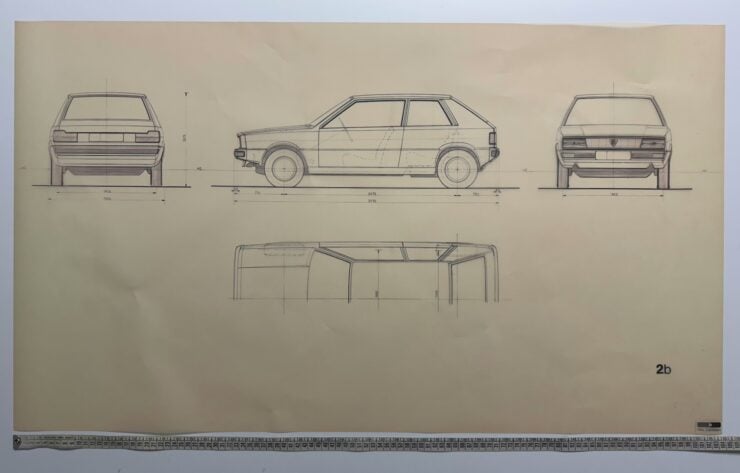 Bertone Italdesign Michelotti Blueprints 15