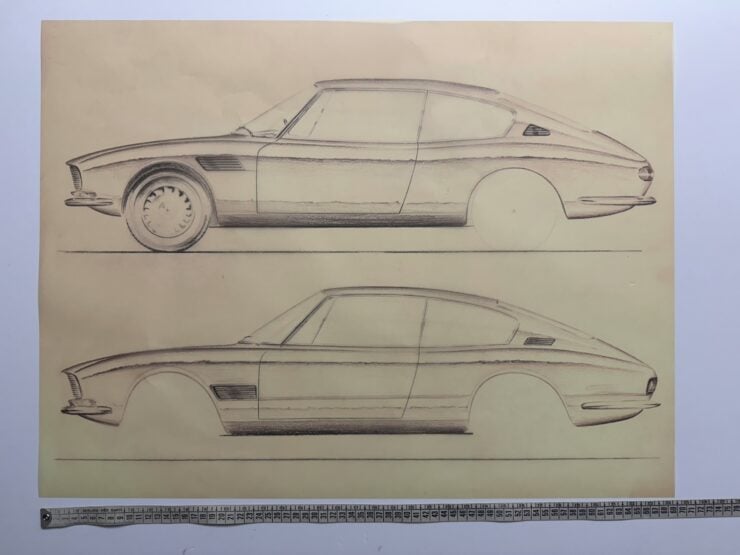 Bertone Italdesign Michelotti Blueprints 18