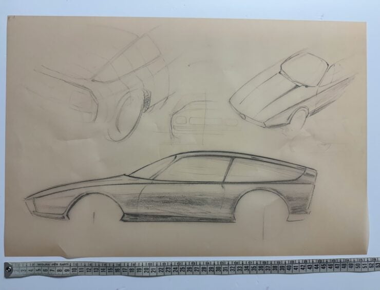 Bertone Italdesign Michelotti Blueprints 21