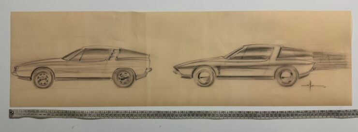 Bertone Italdesign Michelotti Blueprints 22