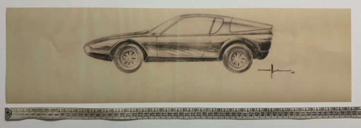 Bertone Italdesign Michelotti Blueprints 23