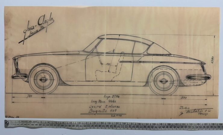 Bertone Italdesign Michelotti Blueprints 26