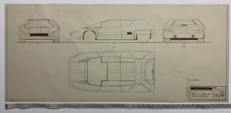 Bertone Italdesign Michelotti Blueprints 3