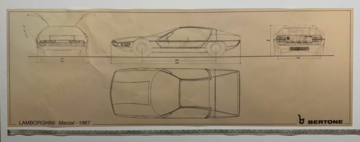 Bertone Italdesign Michelotti Blueprints 4