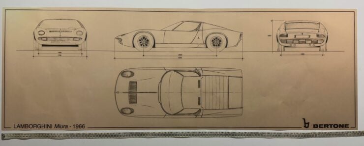 Bertone Italdesign Michelotti Blueprints 6