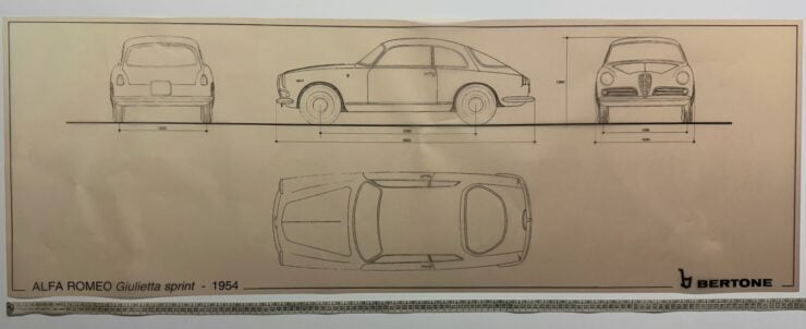 Bertone Italdesign Michelotti Blueprints 7