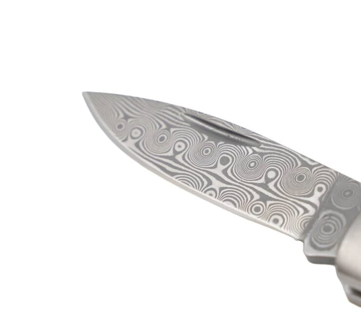 Brontosaurus Bone 3 Damascus Lockback Knife 1