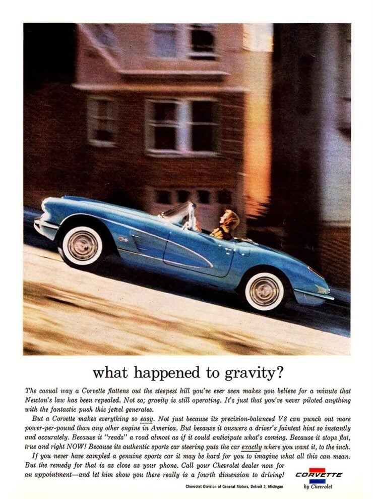 Corvette C1 Vintage Ad