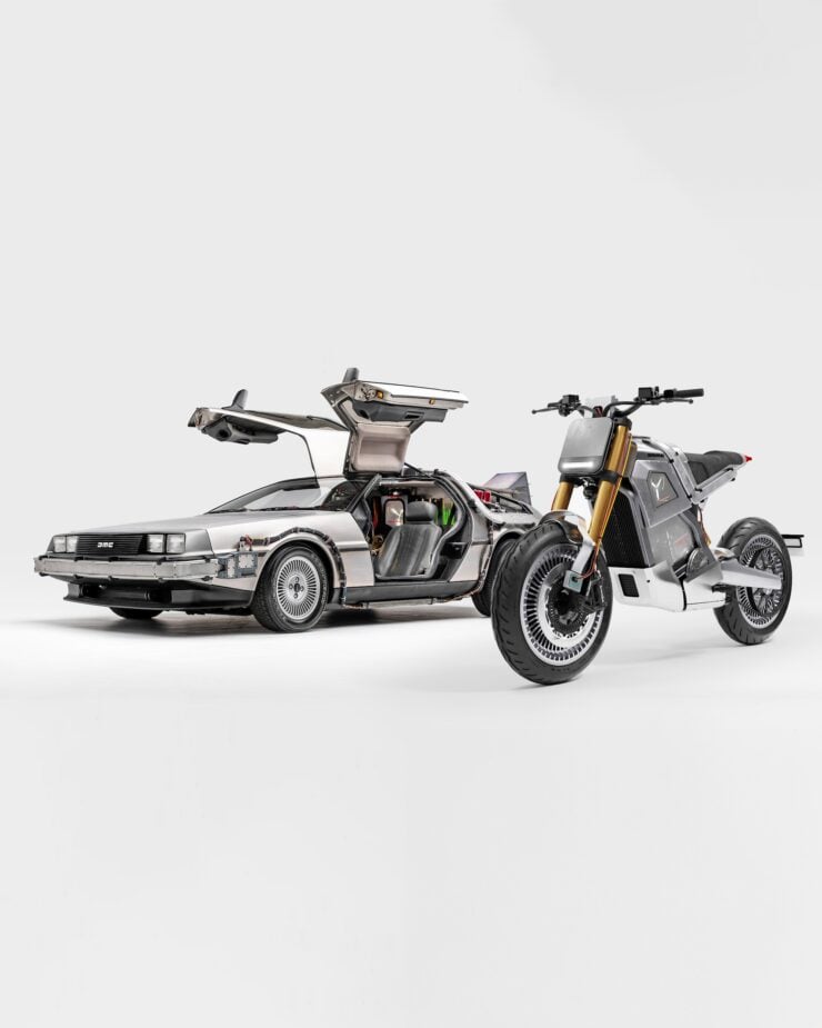 DAB 1α Back to the Future DeLorean Electric Motorcycle 10