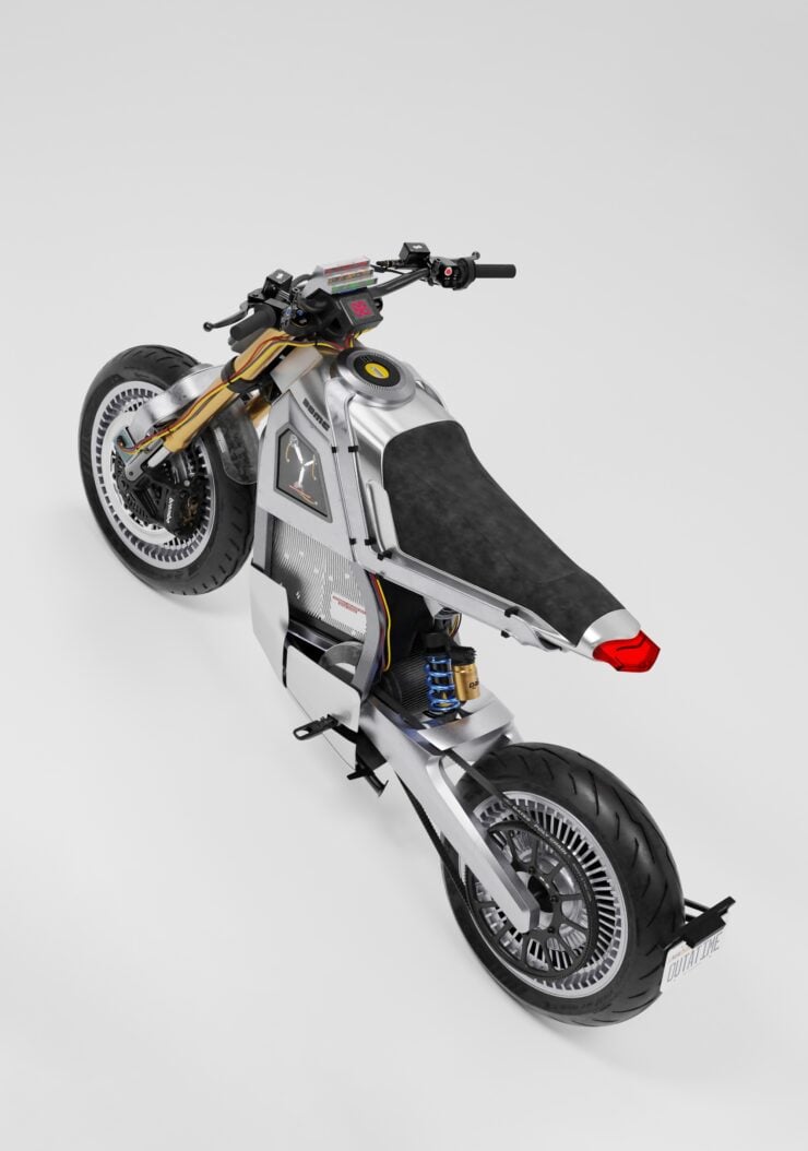 DAB 1α Back to the Future DeLorean Electric Motorcycle 13