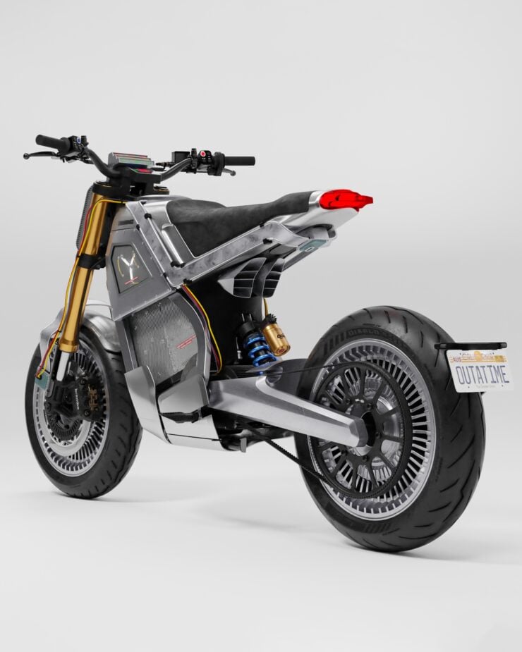 DAB 1α Back to the Future DeLorean Electric Motorcycle 18