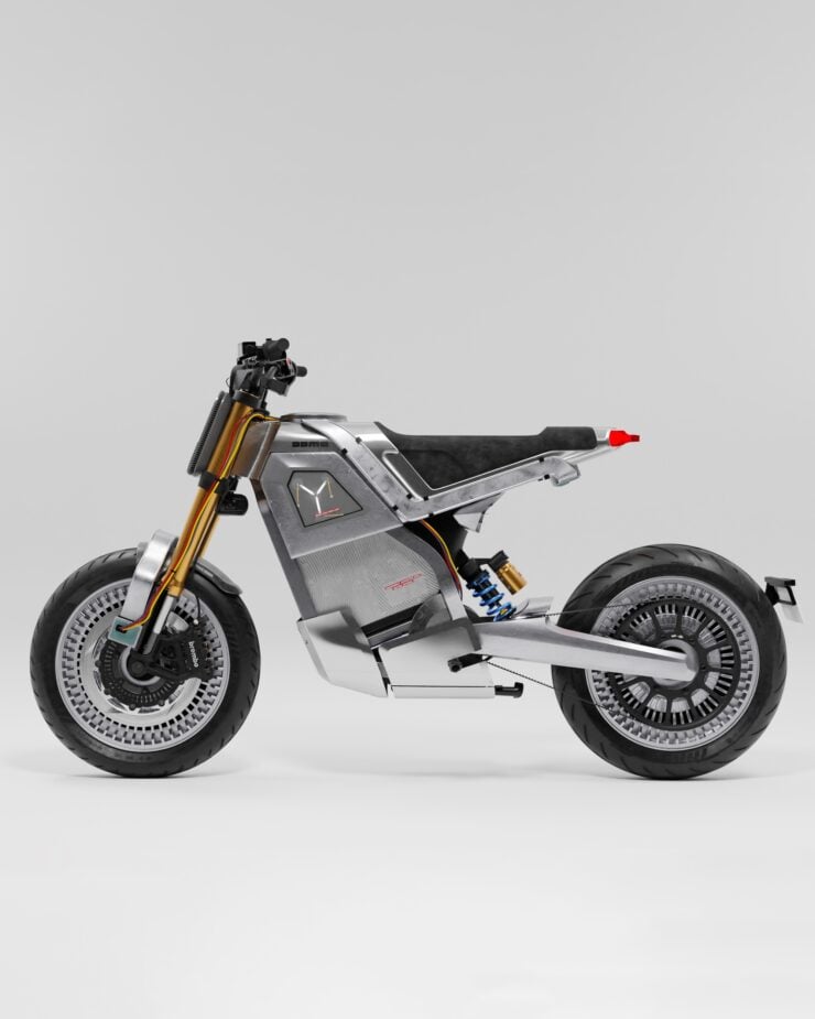 DAB 1α Back to the Future DeLorean Electric Motorcycle 20