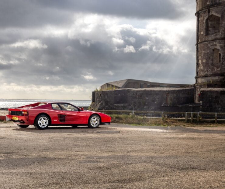 Nigel Mansell Ferrari Testarossa 12