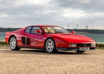 Nigel Mansell Ferrari Testarossa