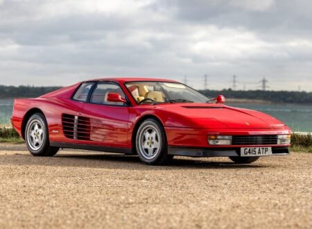 Nigel Mansell Ferrari Testarossa