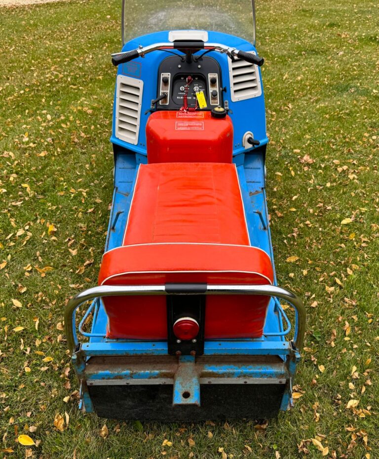 Retro Snowmobile: A Classic 1970 OMC Snow Cruiser