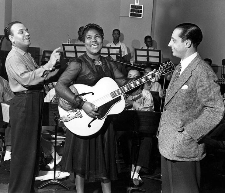 Sister Rosetta Tharpe Playing