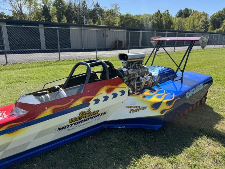 Supercharged Snowmobile Dragster 10