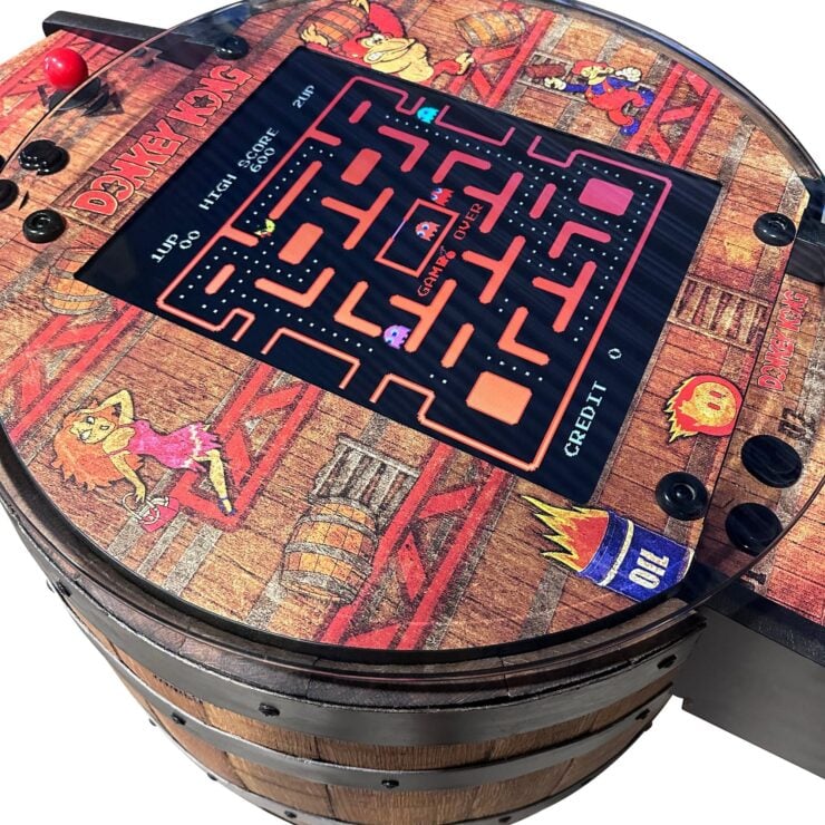 The Whiskey Barrel Arcade By Motor City Barrels 16