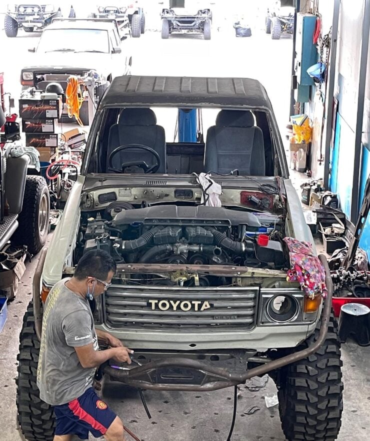 V12-Powered Toyota Land Cruiser 20