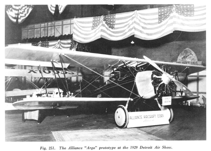 Alliance A-1 Argo Detroit Motor Show 1929