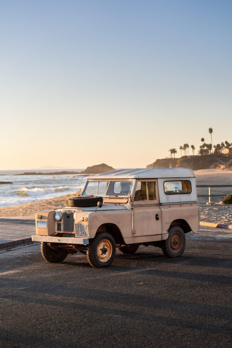 Arthur Miller Marilyn Monroe Land Rover Series II 1