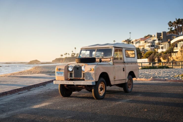 Arthur Miller Marilyn Monroe Land Rover Series II 24