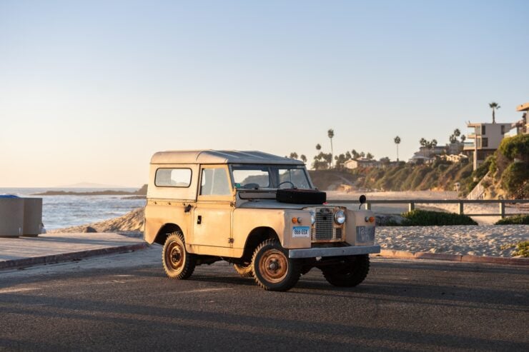 Arthur Miller Marilyn Monroe Land Rover Series II 25