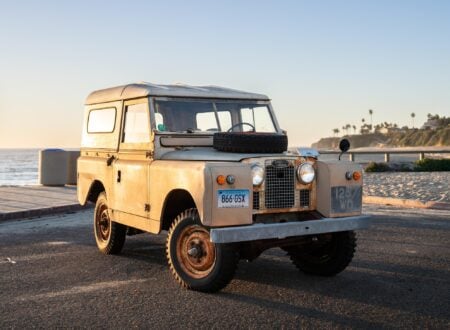 Arthur Miller Marilyn Monroe Land Rover Series II