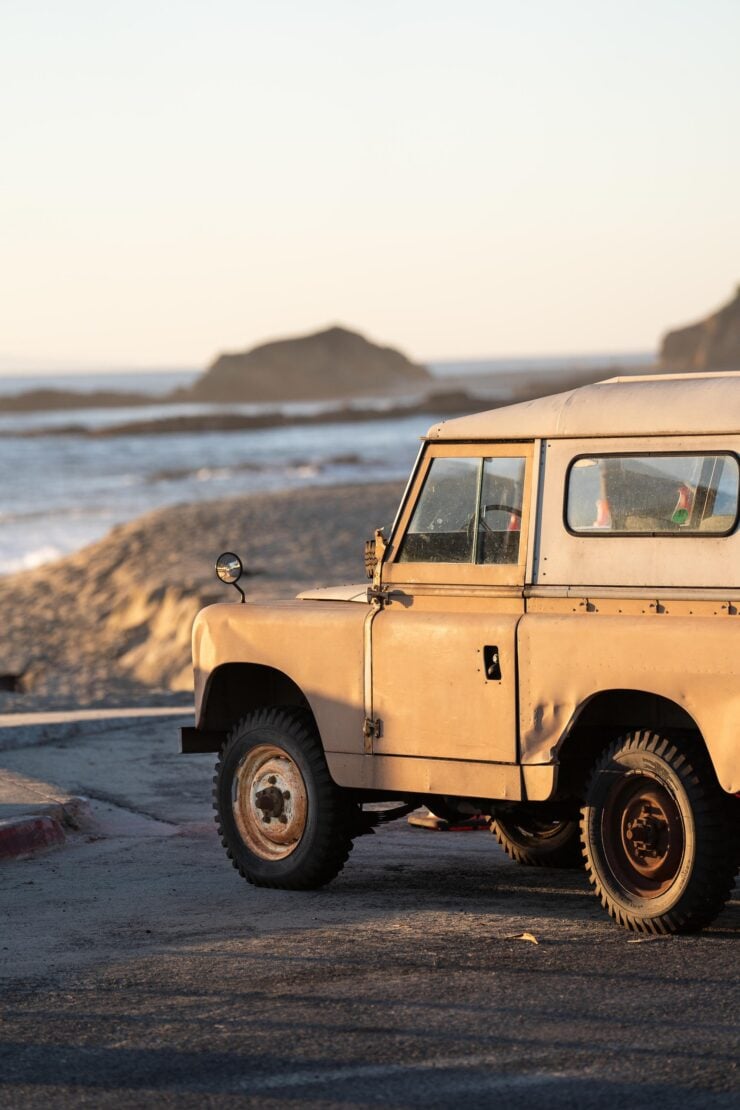 Arthur Miller Marilyn Monroe Land Rover Series II 5