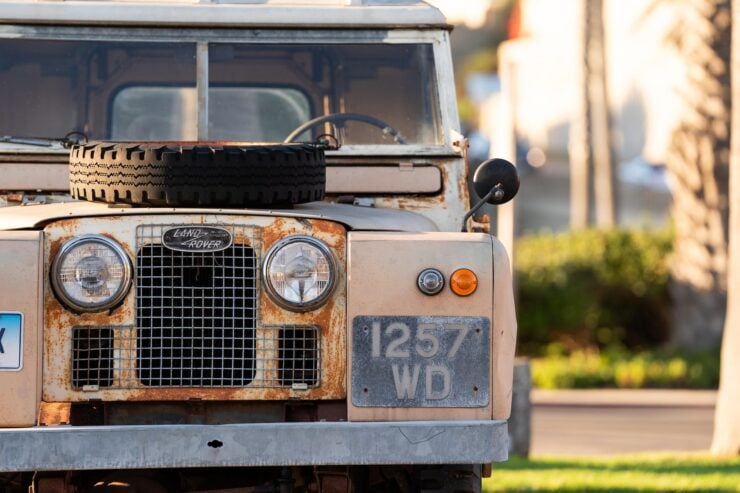 Arthur Miller Marilyn Monroe Land Rover Series II 7