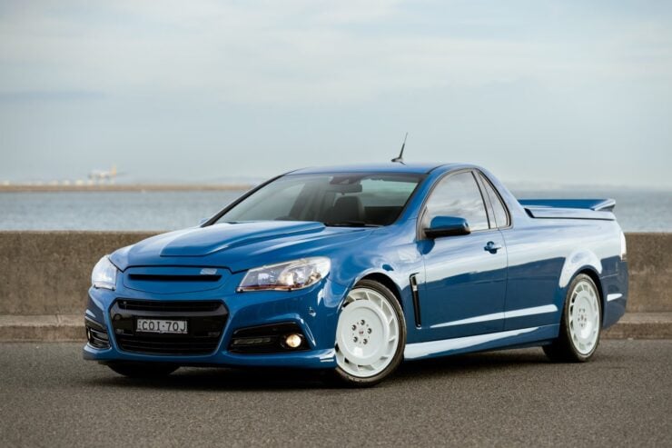 Holden VF SSV Blue Meanie Ute 2