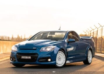 Holden VF SSV Blue Meanie Ute