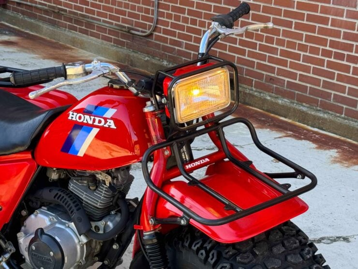 Honda ATC Big Red And Matching Trailer 3