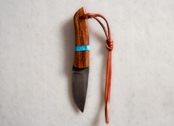 Iron & Resin Field Knife