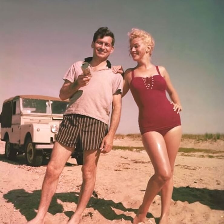 Marilyn Monroe with Norman Rosten