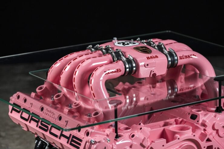 Pink Pig Porsche 928 V8 Coffee Table 10