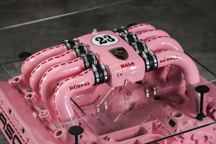 Pink Pig Porsche 928 V8 Coffee Table 11