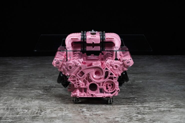 Pink Pig Porsche 928 V8 Coffee Table 3