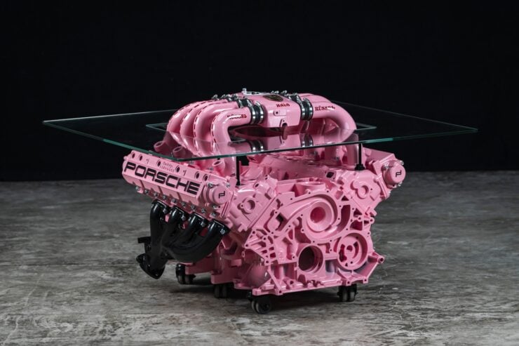 Pink Pig Porsche 928 V8 Coffee Table 5