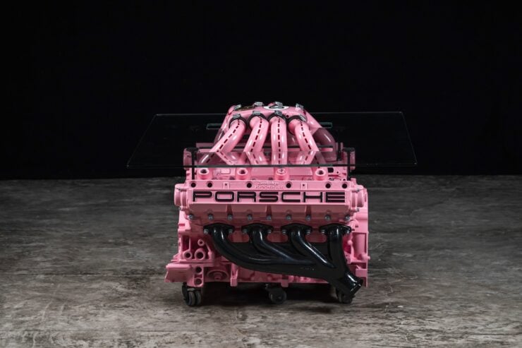 Pink Pig Porsche 928 V8 Coffee Table 6