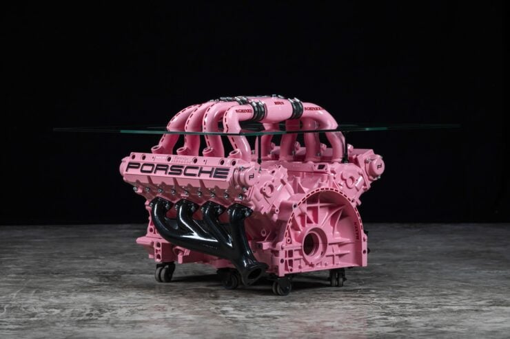 Pink Pig Porsche 928 V8 Coffee Table 8