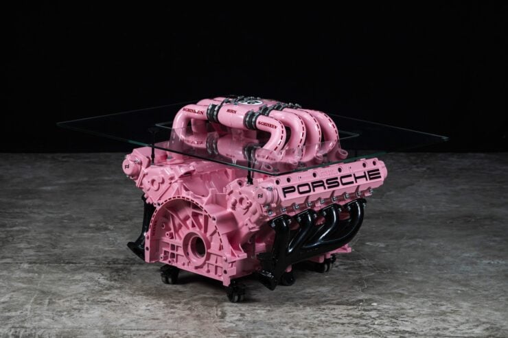 Pink Pig Porsche 928 V8 Coffee Table 9