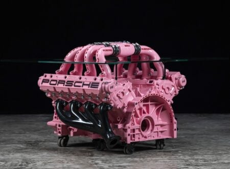 Pink Pig Porsche 928 V8 Coffee Table Main