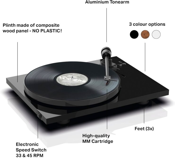 Pro-Ject E1 Phono Turntable 4