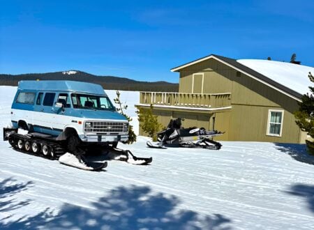 Chevrolet Van Bombardier Snowcat